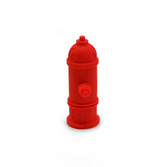 Creative pvc gift 64mb-128gb high quality fire hydrant shaped best usb flash drive LWU1060